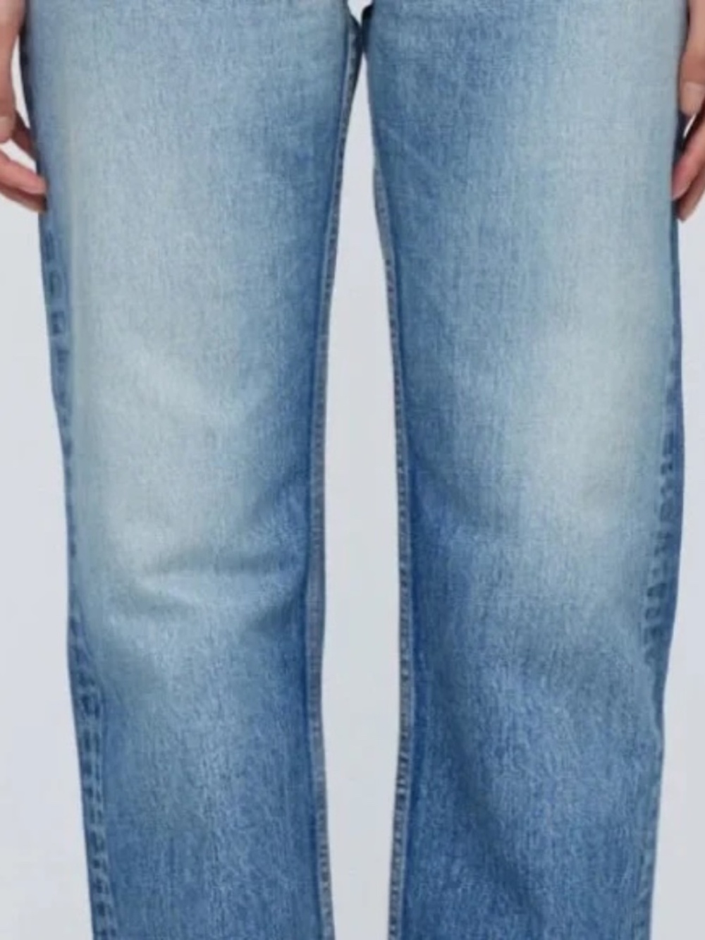 Moussy - MV Marilla Wide Straight in Light Blue - Picture 2 of 7